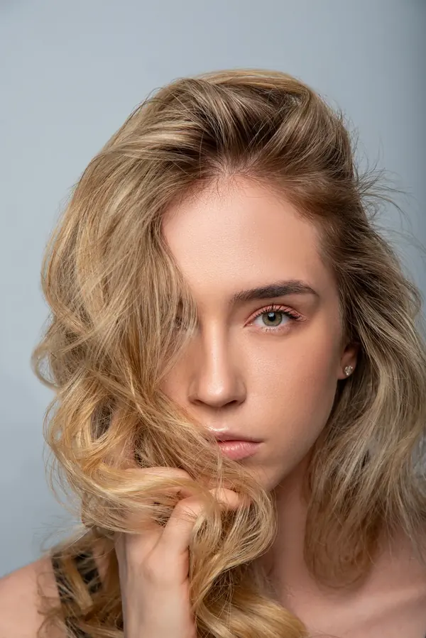 Beauty portrait, natural hair — Beauty & Portraits