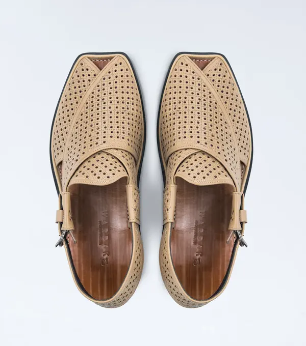Peshawari chappal on white — Ecommerce & Amazon