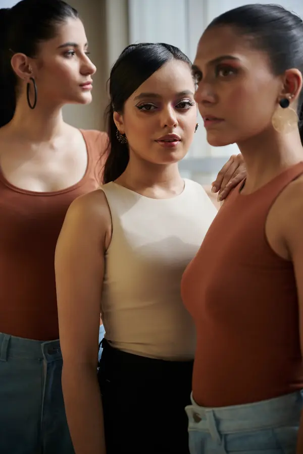 Basics, three models — Fashion & Apparel