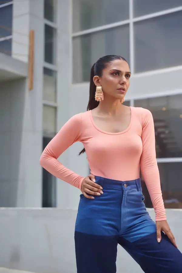 Pink top and denim — Fashion & Apparel