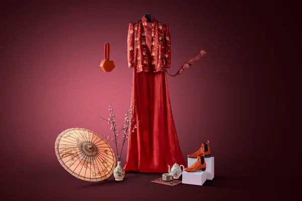 Bridal outfit still life — Fashion & Apparel