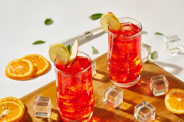 Iced cocktails — Food & Drink