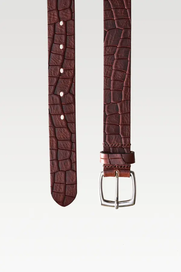 Crocodile leather belt — Jewelry & Accessories